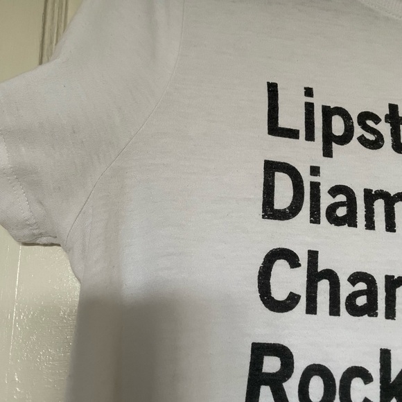 EUC Torrid x Betsey Johnson Classic Fit Tee Lipstick & Diamonds Torrid sz 00 - Picture 7 of 9